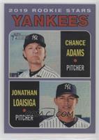 Rookie Stars - Chance Adams, Jonathan Loaisiga