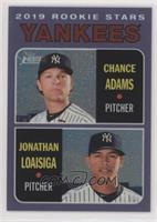 Rookie Stars - Chance Adams, Jonathan Loaisiga