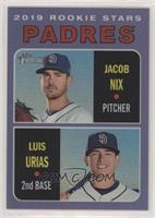 Rookie Stars - Jacob Nix, Luis Urias