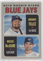 Rookie Stars - Rowdy Tellez, Reese McGuire