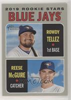 Rookie Stars - Rowdy Tellez, Reese McGuire