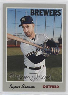 2019 Topps Heritage - [Base] #111 - Ryan Braun