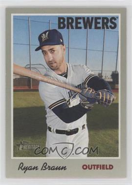 2019 Topps Heritage - [Base] #111 - Ryan Braun