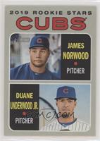 Rookie Stars - Duane Underwood Jr., James Norwood