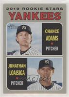 Rookie Stars - Chance Adams, Jonathan Loaisiga