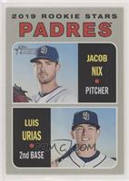 Rookie Stars - Jacob Nix, Luis Urias