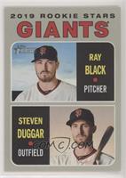 Rookie Stars - Steven Duggar, Ray Black