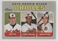 Rookie Stars - Cedric Mullins, Paul Fry, Austin Wynns