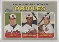 Rookie Stars - Cedric Mullins, Paul Fry, Austin Wynns