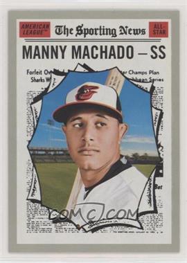 2019 Topps Heritage - [Base] #354 - Manny Machado