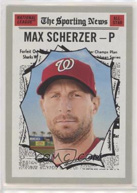 2019 Topps Heritage - [Base] #360 - Max Scherzer