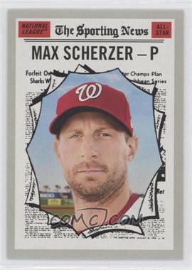 2019 Topps Heritage - [Base] #360 - Max Scherzer