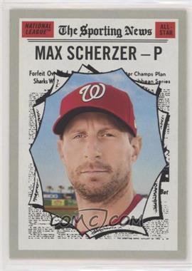 2019 Topps Heritage - [Base] #360 - Max Scherzer