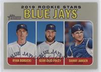 Rookie Stars - Ryan Borucki, Danny Jansen, Sean Reid-Foley