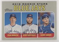 Rookie Stars - Ryan Borucki, Danny Jansen, Sean Reid-Foley