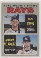 Rookie Stars - Andrew Velazquez, Nick Ciuffo