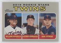 Rookie Stars - Kohl Stewart, Willians Astudillo, Stephen Gonsalves [EX to&…