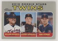 Rookie Stars - Kohl Stewart, Willians Astudillo, Stephen Gonsalves