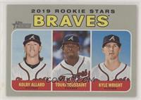 Rookie Stars - Kyle Wright, Touki Toussaint, Kolby Allard