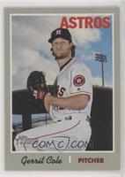 Short Print - Gerrit Cole (White Jersey, Portrait)