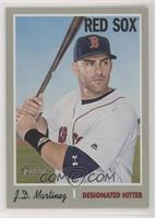 Short Print - J.D. Martinez (White Jersey, Portrait)