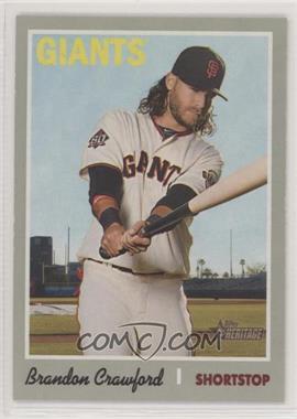 2019 Topps Heritage - [Base] #478 - Short Print - Brandon Crawford