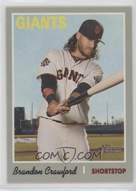 2019 Topps Heritage - [Base] #478 - Short Print - Brandon Crawford