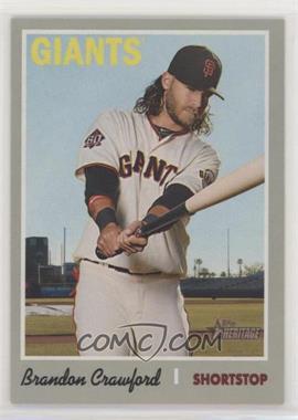 2019 Topps Heritage - [Base] #478 - Short Print - Brandon Crawford