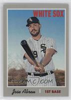 Short Print - Jose Abreu (White Pinstriped Jersey, Portrait)