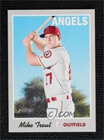 Short Print - Mike Trout (Team Name Color Variation)