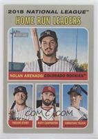 League Leaders - Christian Yelich, Matt Carpenter, Trevor Story, Nolan Arenado