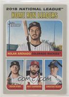 League Leaders - Christian Yelich, Matt Carpenter, Trevor Story, Nolan Arenado