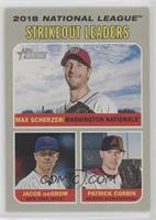 League Leaders - Jacob deGrom, Patrick Corbin, Max Scherzer