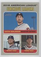 League Leaders - Chris Sale, Justin Verlander, Gerrit Cole