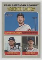 League Leaders - Chris Sale, Justin Verlander, Gerrit Cole