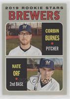 Rookie Stars - Nate Orf, Corbin Burnes