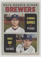 Rookie Stars - Nate Orf, Corbin Burnes