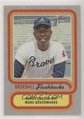 2019 Topps Heritage - Baseball Flashbacks #BF-HA - Hank Aaron