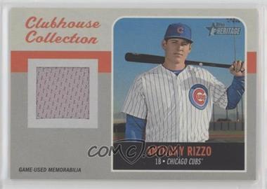 2019 Topps Heritage - Clubhouse Collection Relics #CCR-AR - Anthony Rizzo