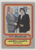 President Nixon meets with Elvis Presley