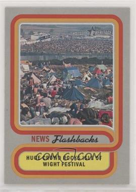 2019 Topps Heritage - News Flashbacks #NF-7 - Isle of Wight Music Festival