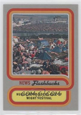 2019 Topps Heritage - News Flashbacks #NF-7 - Isle of Wight Music Festival