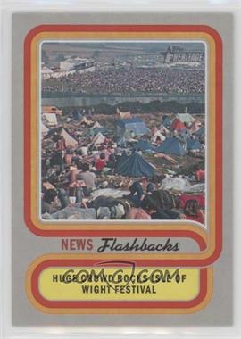 2019 Topps Heritage - News Flashbacks #NF-7 - Isle of Wight Music Festival