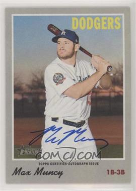 2019 Topps Heritage - Real One Autographs #ROA-MMU - Max Muncy