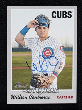 2019 Topps Heritage - Real One Autographs #ROA-WC - Willson Contreras