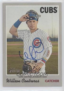 2019 Topps Heritage - Real One Autographs #ROA-WC - Willson Contreras