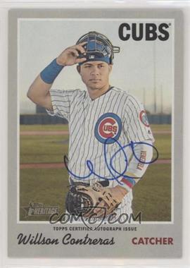 2019 Topps Heritage - Real One Autographs #ROA-WC - Willson Contreras