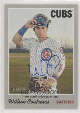 2019 Topps Heritage - Real One Autographs #ROA-WC - Willson Contreras