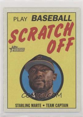 2019 Topps Heritage High Number - 1970 Scratch Offs #20 - Starling Marte