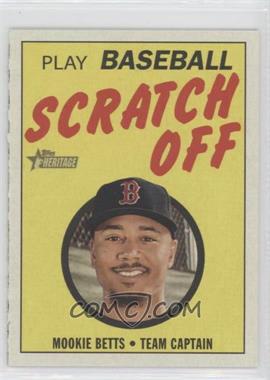 2019 Topps Heritage High Number - 1970 Scratch Offs #23 - Mookie Betts